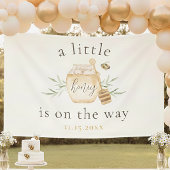 Little Honey On The Way Bee Baby Shower Banner