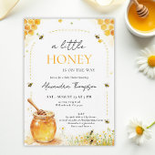 Little Honey Wildflowers Summer Arch Baby Shower Einladung