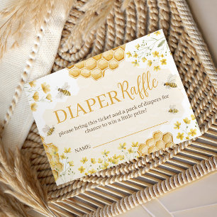 Little Honey Windel-Raffle-Einlage Begleitkarte