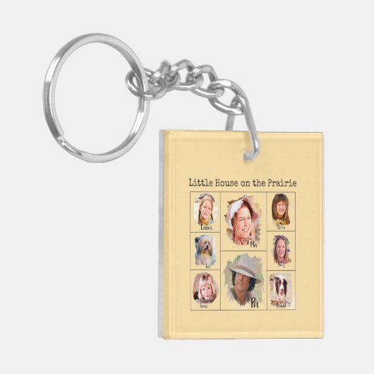 Little House on the Prairie Ingalls Family Schlüsselanhänger (Vorderseite links)