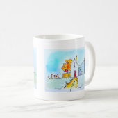 Little House With Washing Kaffeetasse (VorderseiteRechts)