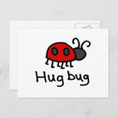 Little Hug Bug Postkarte (Vorne/Hinten)