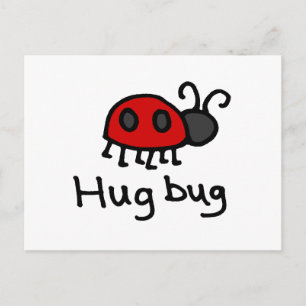 Little Hug Bug Postkarte
