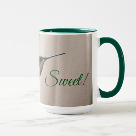 Little Hummingbird Design Tasse (Rechts)