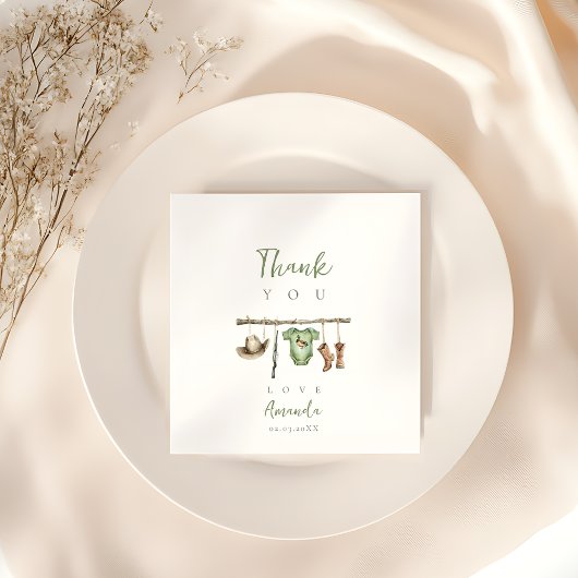 Little Hunter Baby Dusche Serviette