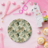 Little Hunter Duck Hunting Camo Boy Baby Shower Pappteller (Party)