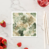 Little Hunter Duck or Deer Hunting Camo Boy Serviette (Beispiel)