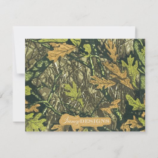 Little Hunter | Geburtsankündigung Ankündigung (Rückseite)