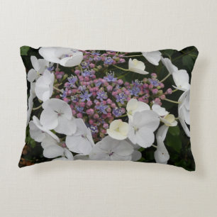 Little Hydrangea Flowers Muster Akzent Pillow Dekokissen