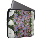 Little Hydrangea Flowers Muster Laptop Sleeve (Vorne Rechts)