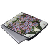 Little Hydrangea Flowers Muster Laptop Sleeve (Vorne Knopf)