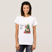 Little Ibex Wear Santa mit 'Christmas T-Shirt (Vorne ganz)