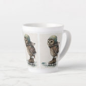 Little Ice Skater Latte Tasse (Rechte Ecke)