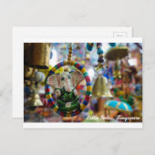 Little India Postcard Postkarte (Vorne/Hinten)