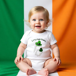 Little Irish Bunny Baby Strampler