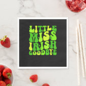 Little Irish Goodbye Irish Groovy St Patrick' Serviette (Beispiel)
