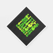 Little Irish Goodbye Irish Groovy St Patrick' Serviette (Ecke)
