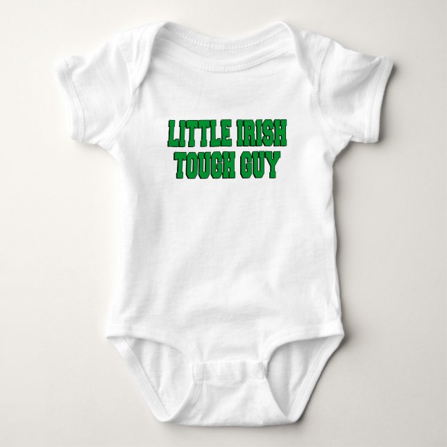 Little Irish Tough Typ Baby Strampler (Vorderseite)