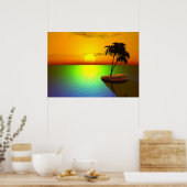 Little Island Poster (Küche)