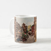 Little Italy, Cleveland Ohio Painting on a Tasse (Vorderseite Links)