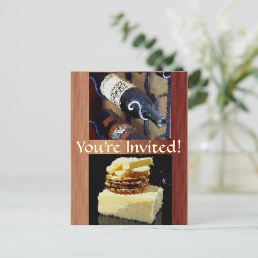 Little Italy Einladung (Stehend Vorderseite)