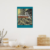 Little Italy New York City Poster (Küche)