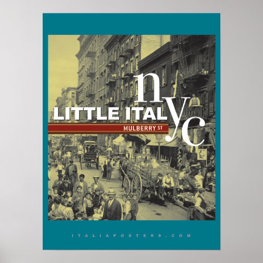 Little Italy New York City Poster (Vorne)