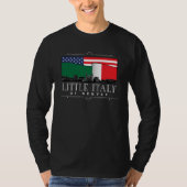 Little Italy of Denver Classic BLACK Long Sleeve T-Shirt (Vorderseite)