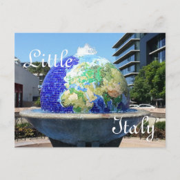 Little Italy Postcard Postkarte