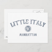 Little Italy Postkarte (Vorne/Hinten)