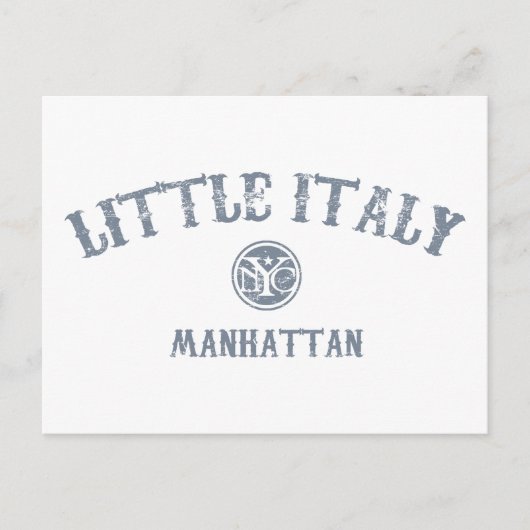 Little Italy Postkarte (Vorderseite)