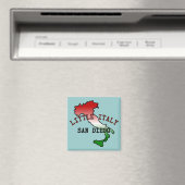 Little Italy San Diego Magnet (In Situ (Geschirrspüler))