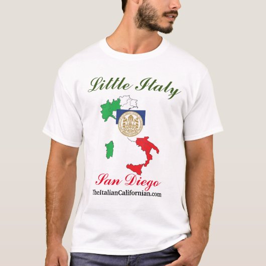 Little Italy San Diego T-Shirt (Vorderseite)