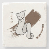 Little Ittan-momen Yokai Steinuntersetzer (Vorderseite)