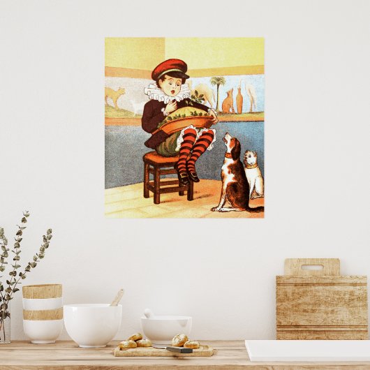 Little Jack Horner Poster (Küche)