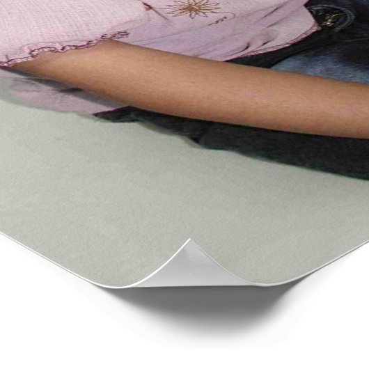 Little Jacqueline Poster (Ecke)