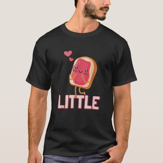 Little Jelly PB J Sorority Reveal Set Big Sister T-Shirt (Vorderseite)