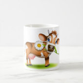 Little Jersey Kuh frisst Disy Kaffeetasse (Mittel)
