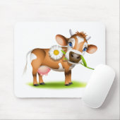 Little Jersey Kuh frisst Disy Mousepad (Mit Mouse)