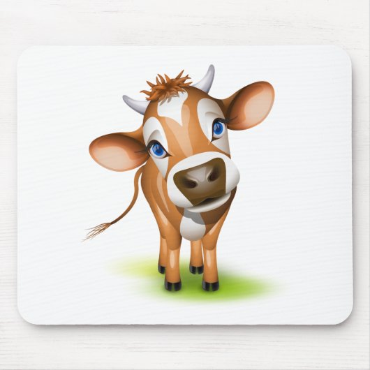 Little Jersey Kuh Mousepad (Vorne)
