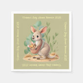 Little Joey Baby Shower Serviette (Vorderseite)