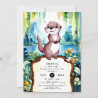 Little Joyful Otter Birthday