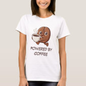Little Kaka – Powered by Coffee T-Shirt (Vorderseite)