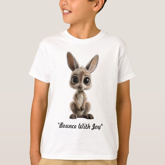 "Little Kangaroo Joy" T-Shirt (Vorderseite)