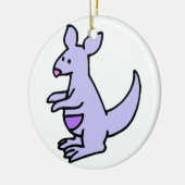 Little Kangaroo Keramik Ornament (Links)