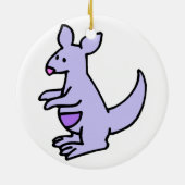 Little Kangaroo Keramik Ornament (Hinten)