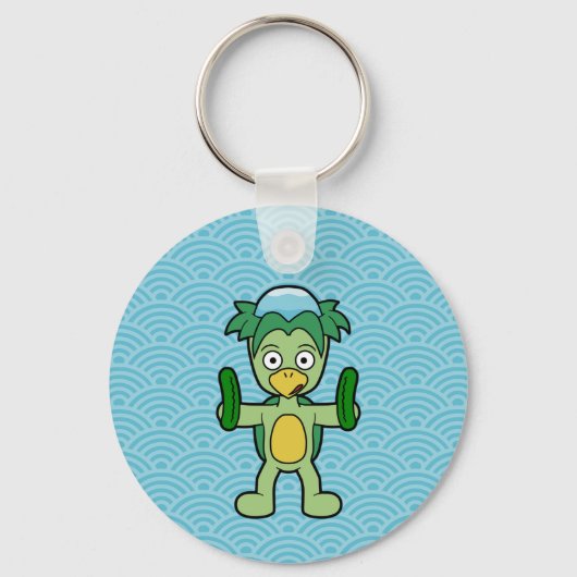 Little Kappa Yokai Monster Schlüsselanhänger (Vorderseite)