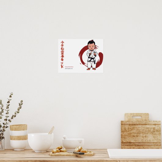 Little Karate Kid Poster (Küche)