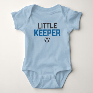 Little Keeper Soccer Baby Bodysuit Strampler