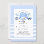 Little Kicker Soccer Baby Shower Invite Einladung (Vorderseite)